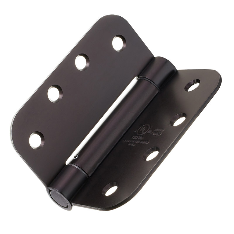 4" H x 4" W Spring Door Hinges, Oil Rubbed Bronze