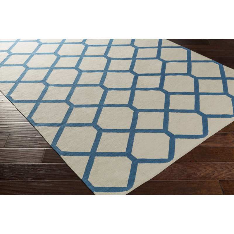 Murphree Cotton Geometric Indoor Rug, Rectangle 9' x 12'