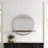 Rick Solid Wood Round Mirror