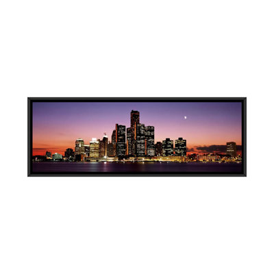 " Night Skyline Detroit Michigan " by Panoramic Images