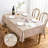 Textured Linen Tablecloth Rectangle 52X70 Waterproof Spill-Proof Wipeable Table Cloth Wrinkle Free Linen Outdoor Table Cover For Birthday Party Farmhouse Tablecloths Up To 54''X36'' Tables-2105300808