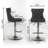 Swivel Velvet Barstools Adjusatble Seat Height From, Chrome Base Bar Stools With Backs Comfortable Tufted For Home Pub And Kitchen Island, Set Of 2-615192326-605884121