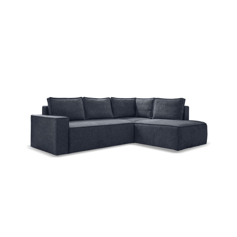 Brave Dave 6 Seater Corner Sofa , Navy Blue