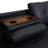 Naranja 2 - Piece 97" Vegan Leather Sectional With Drop down Table and Cupholders-63240066-63240070