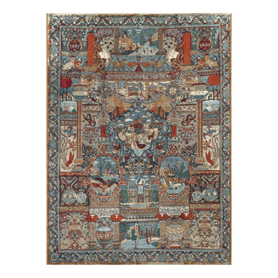 Indoor/Outdoor Traditional Area Rug