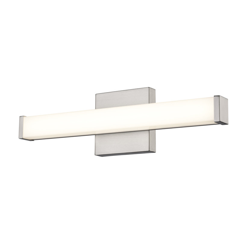 Saavy LED Dimmable Vanity Light, Brushed Nickel