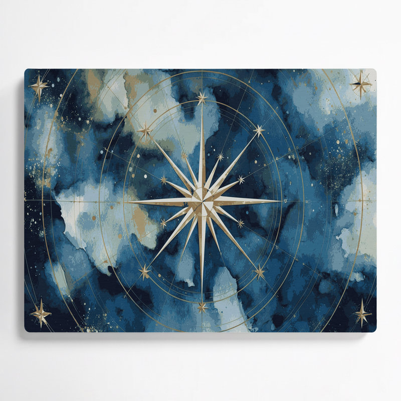 Art mural en métal gris étoiles nautiques, H 11 po x l 14 po