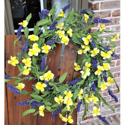 Handcrafted Faux 24'' Wreath
