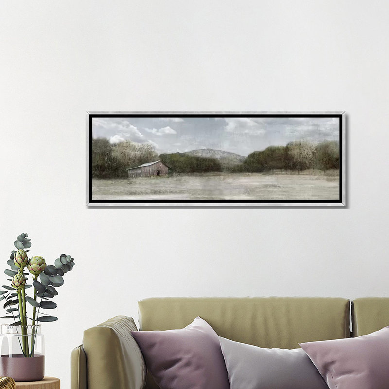 Reproduction d’art sur toile « Country satisfaction détail » par Nan-Panoramic, H 16 po x l 48 po x 1,5 po