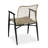 Broadway Metal Outdoor Dining Armchair with Cushions