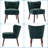 Modern Upholstered Accent Chair-1364357906