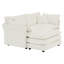 Chenille With For Small Rooms, White, Materials, Solid Wood Frame, Cozy Seating White , Structure, High Textile, Sponge Filled Relax-1639718599