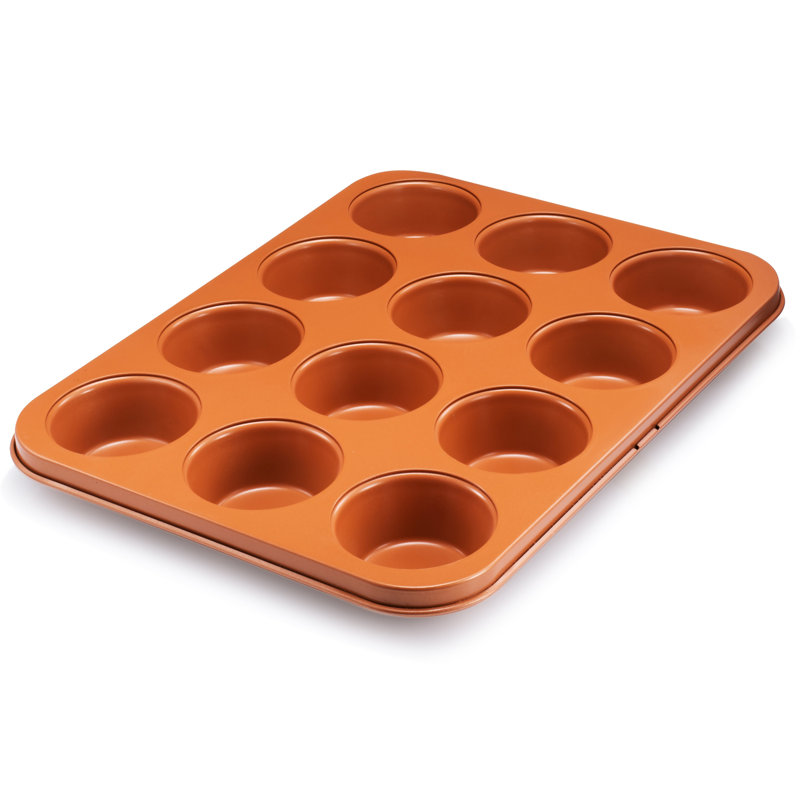Gotham Steel 12 Cup Nonstick Muffin Pan