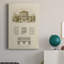 Estate and Plan I - Peinture sur toile tendue-1970067792