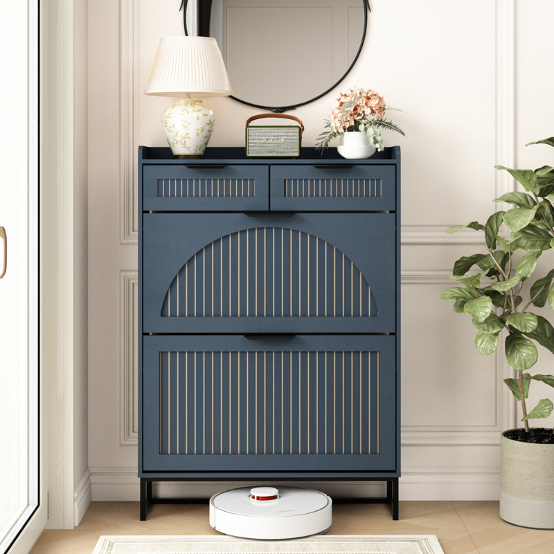 Shoe Cabinet, Navy