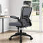 Fauteuil ergonomique avec appui-tête et coussin lombaire-831587964-831587907