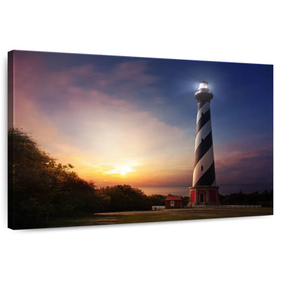 Lilie Cape Hatteras Lighthouse Sunset