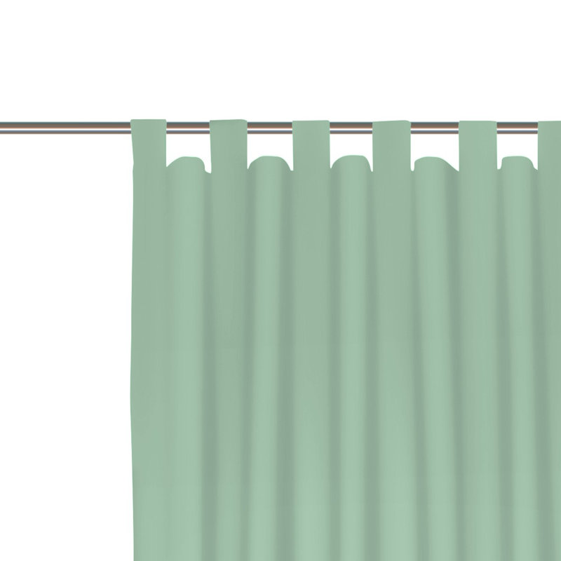 Curtain Panel Panel, Width 132 x Drop 225, Mint