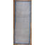 Tapis surdimensionné à rayures blanches et bleues