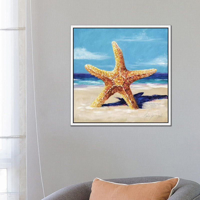 Star by Malenda Trick - Gallery-Wrapped Canvas Giclée on Canvas, White Framed, 66.04 cm H x 66.04 cm W