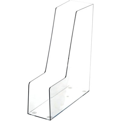 YBM HOME Vertical File Bins Organizer Open Front Design for Easy Access to Files, Documents, and Magazines, Ideal for Home Office, Work Desktops, or S by YBM Home