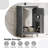 Jaivyon 20'' Single Bathroom Vanity with Ceramic Top-1524650692