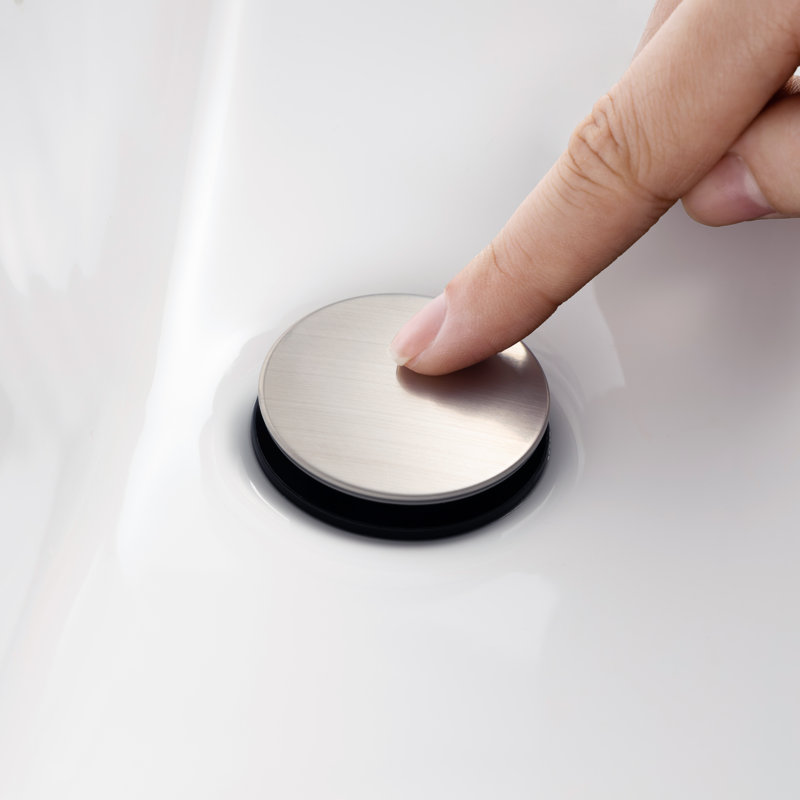 2.2'' W Pop-Up, Brushed Nickel