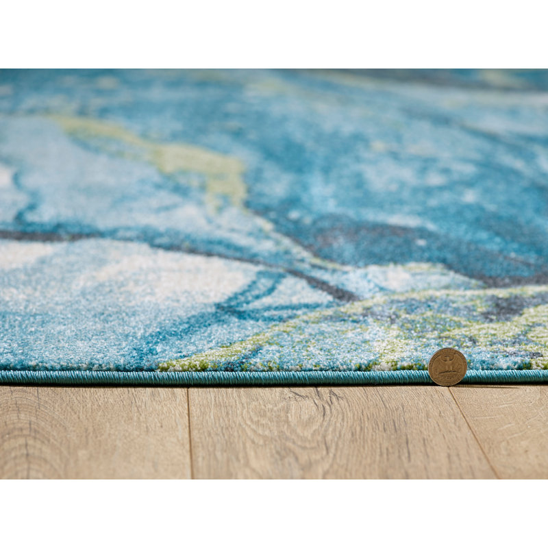 Abstract Indoor Rug, Rectangle 10'2" x 13'2"