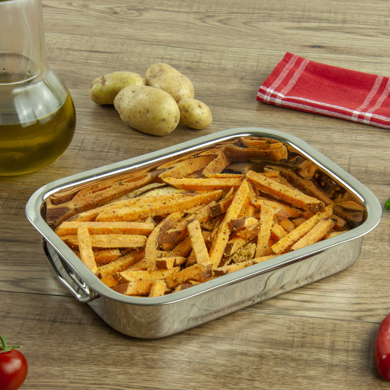 SQ Professional Lustro Stainless Steel Roasting Pan