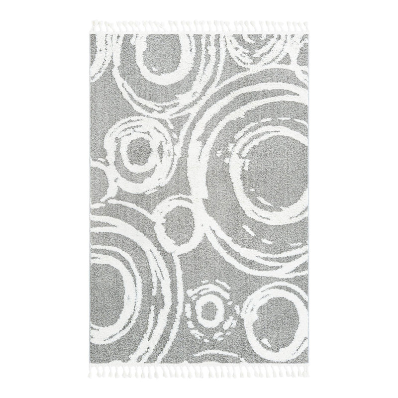 Abstract Indoor Rug, Rectangle 5'3" x 8'