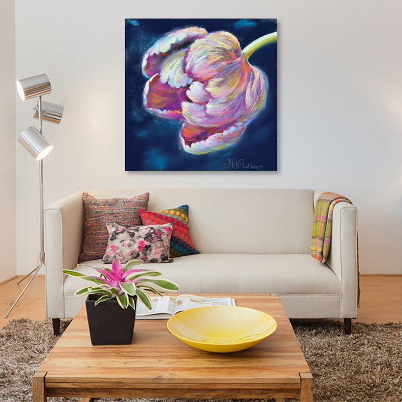 «Bow of the Head», reproduction sur toile, H 26 po x l 26 po x P 1,5 po, Pas de tapis, Toile tendue