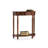 Walnut Half Moon Solid Wood Console Table-542462408