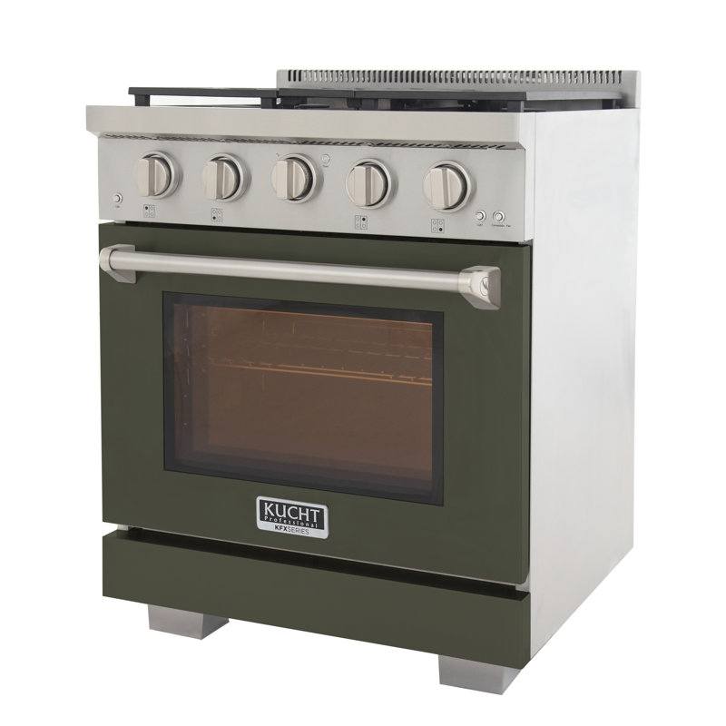 30 po 4,2 pieds cubes Pied autoportant, Propane liquide, Vert olive