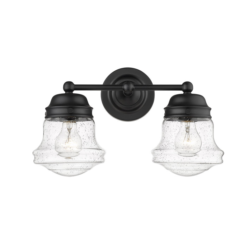 Lucas 2 - Light Dimmable Vanity Light, Matte Black