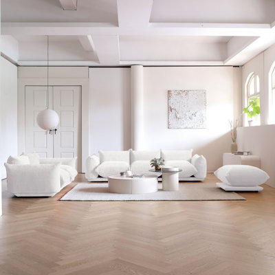 Canapé modulaire en tissu 5 pièces Minarik