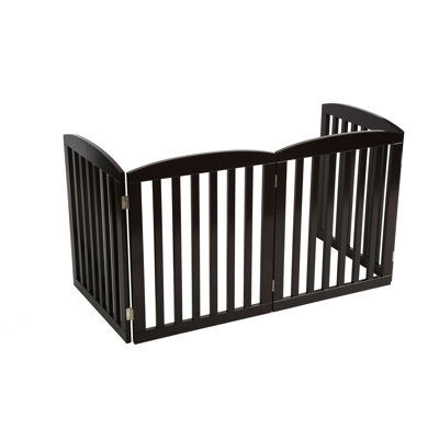 Barrière pour animaux autoportante en bois