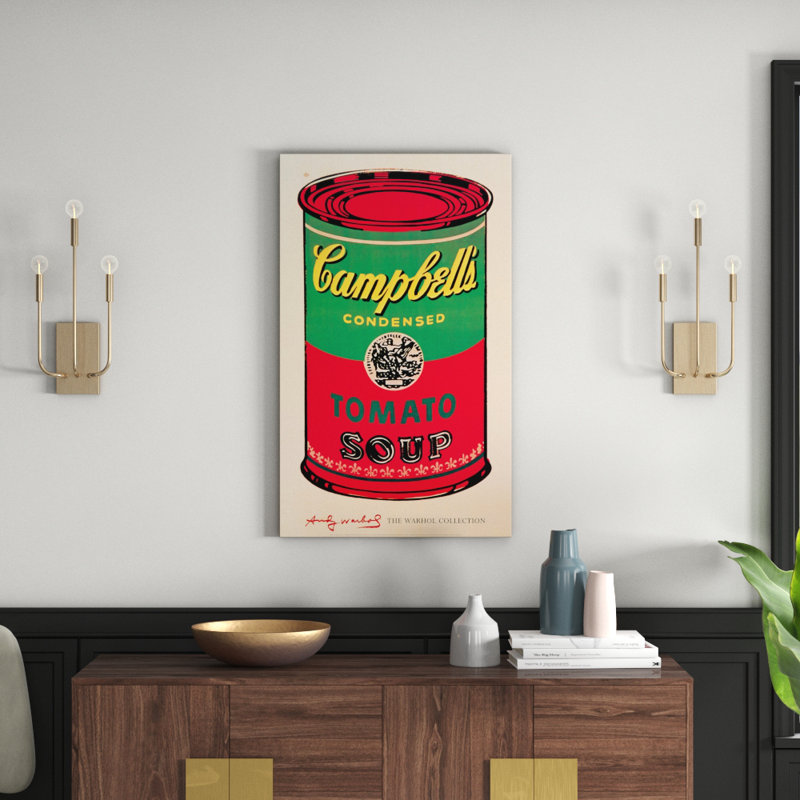 Andy Warhol - No Frame Print on Wood, 101cm H x 61cm W x 1.8cm D