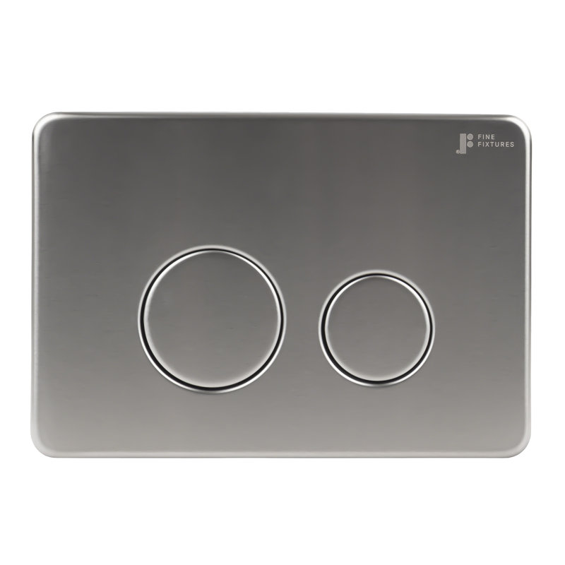 Nebula Metal Concealed Tank Actuator, Satin Nickel