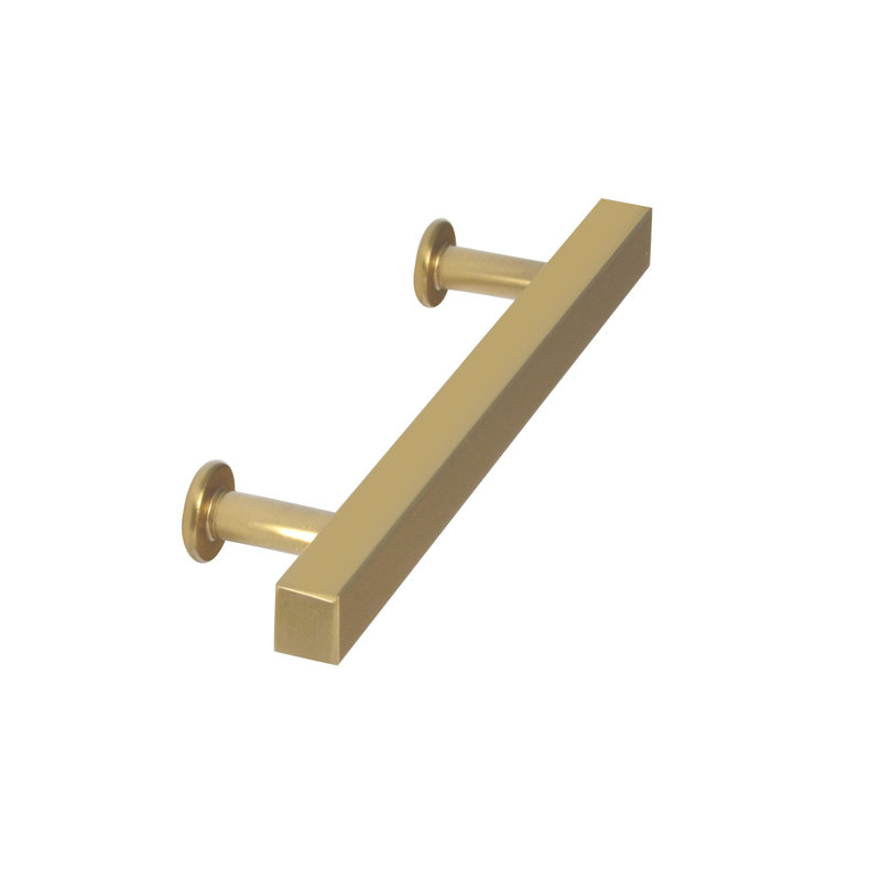 Poignée barre Newport, Ambre doré, 3 3/4"