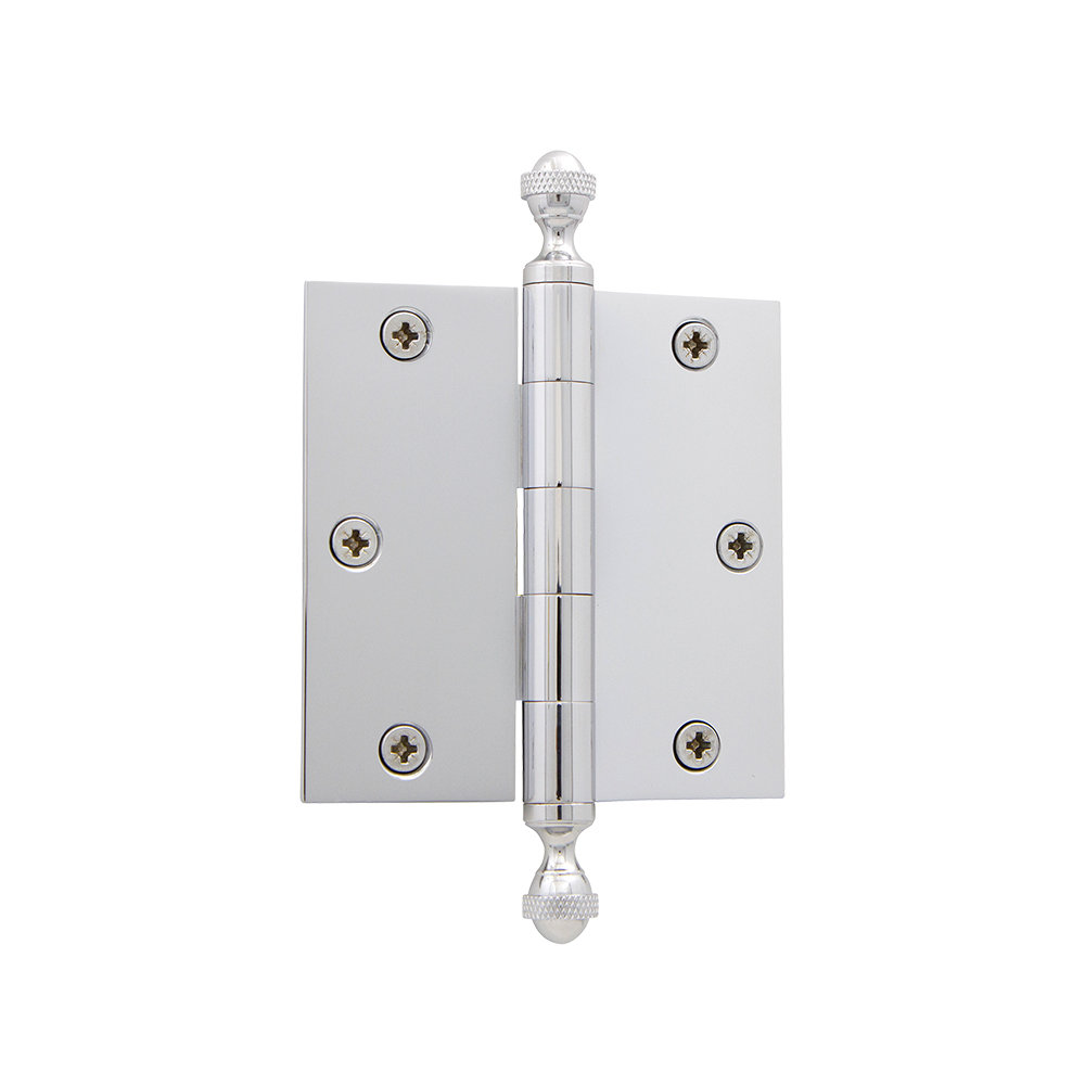 3.5" Acorn Tip Residential Hinge with Square Corners Grandeur 