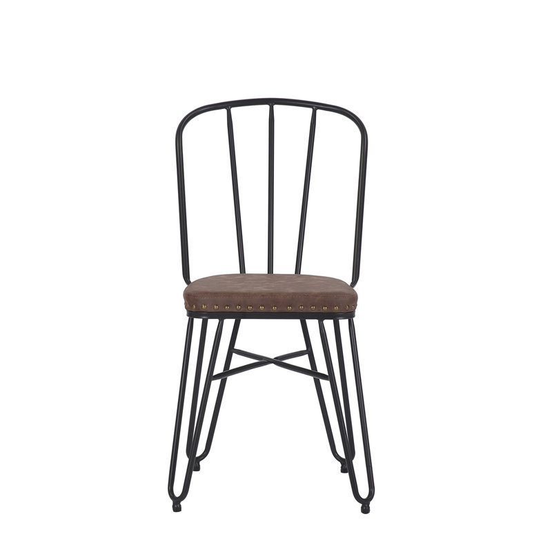 45cm H Slat Back Side Chair