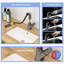 Robinet de salle de bain rétractable à trois modes de couleur noir bronze, alimentation en eau de 90 cm, conception lisse et soyeuse, pivot sur 360 °, température froide / chaude, accessoires complets pour l'installation, céramique fiable-123114724