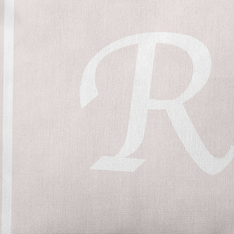 Reversible Throw Pillow, Ivory/White, 26"x26", R