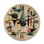 Horloge murale Crystalline Consciousness Vintage Illustration I - Modern-702948115