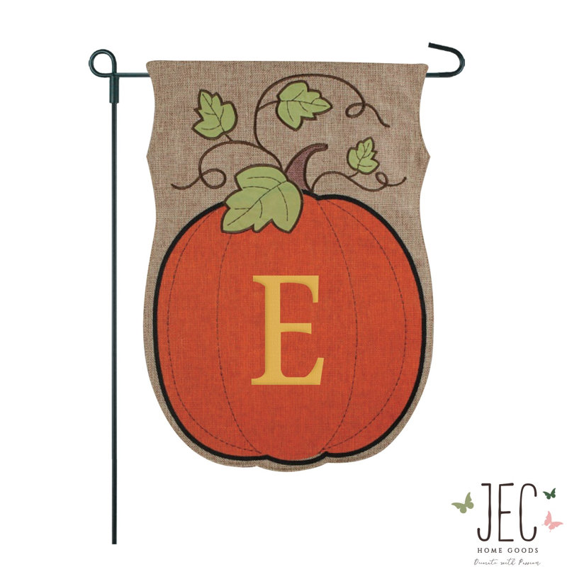 Drapeau de jardin à 2 côtés 18 x 12,5 po, E