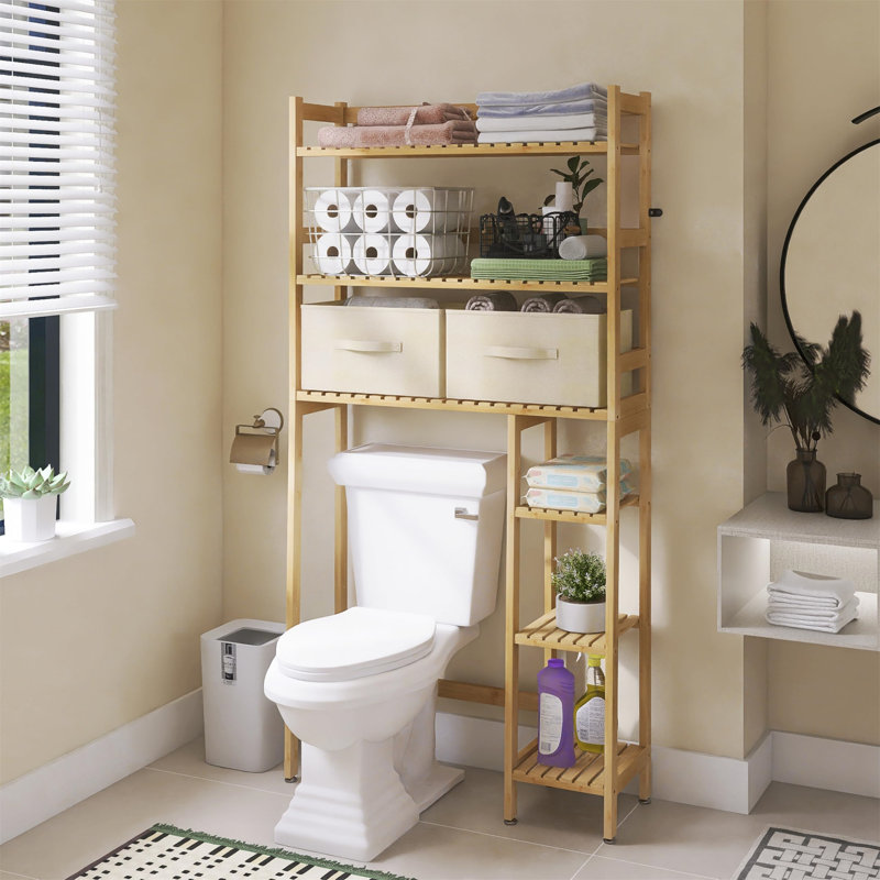 Aanika Over The Toilet Storage, Natural / unfinished