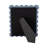 Decorative Resin Photo Frame with Scalloped Edges and Glass Front, Classic Rectangular Design, Built-In Stand, Durable Polyresin Construction with Paper Backing for Secure Display and Timeless Appeal-883978010