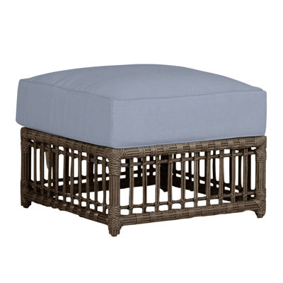 Newport Outdoor Ottoman with Cushion
