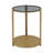Glass Top End Table