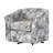 Upholstered Swivel Barrel Chair-1482368044